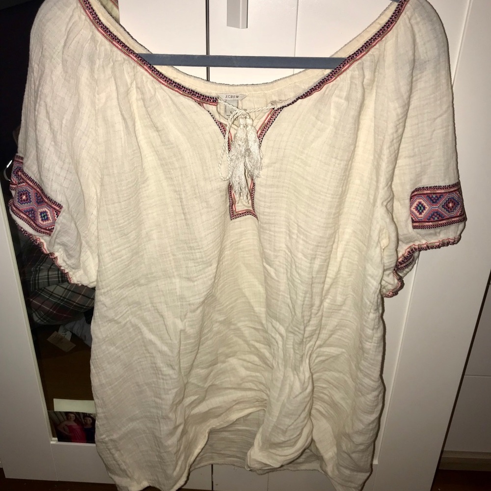 J Crew Bohemian Tunic